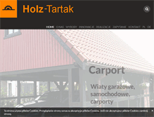 Tablet Screenshot of holz-tartak.com